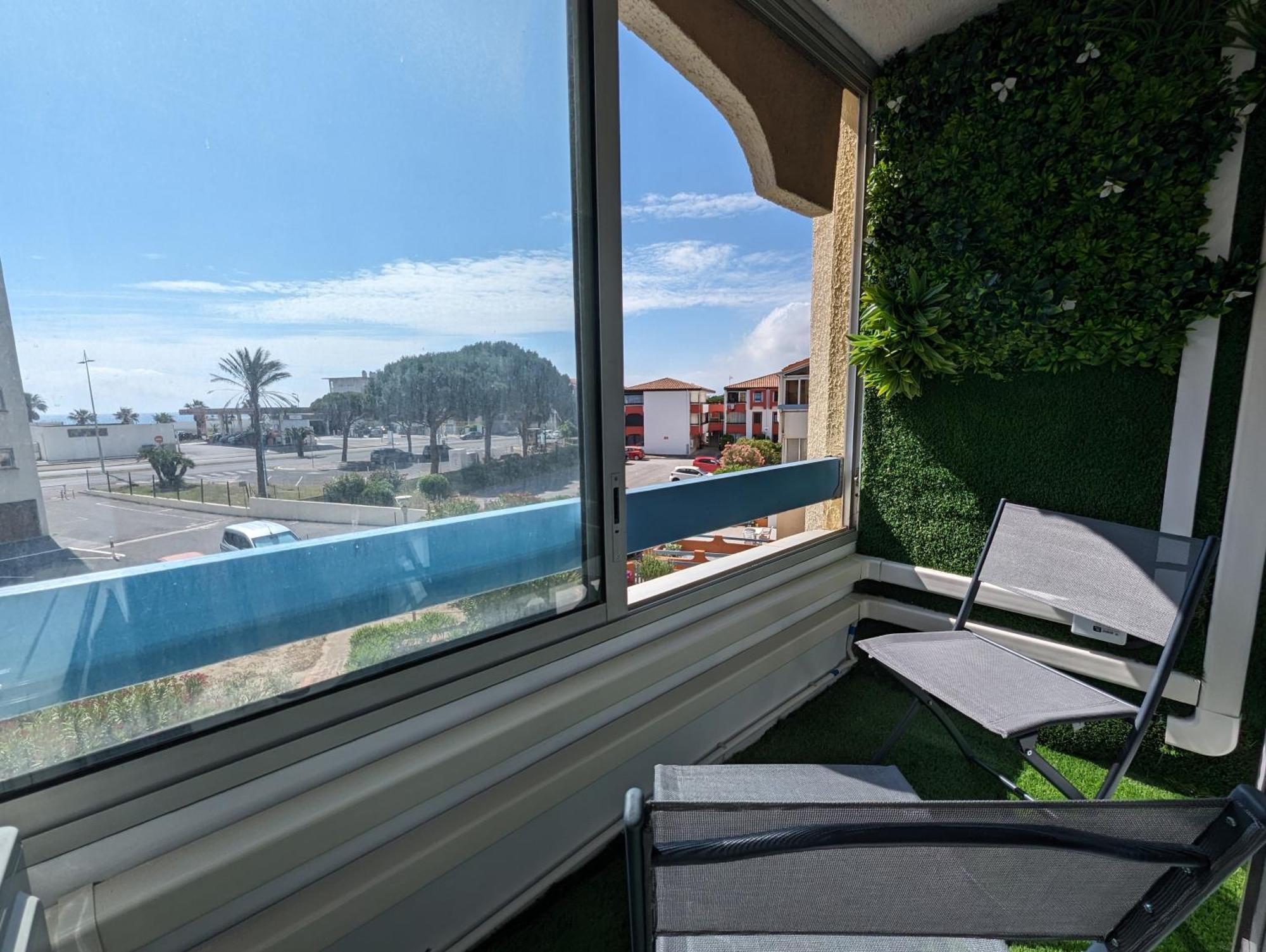 Appartement T2 Cabine, En Bord De Mer, Wifi Et Climatisation Saint-Cyprien  Exterior photo